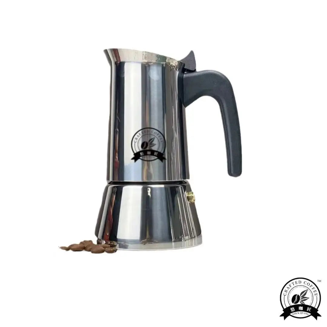 Moka Pot Espresso Maker | Induction Ready | 4 & 6 Cup