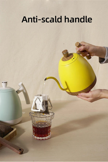 1L Gooseneck Electric Kettle | Pour-Over Coffee & Tea | UK Plug