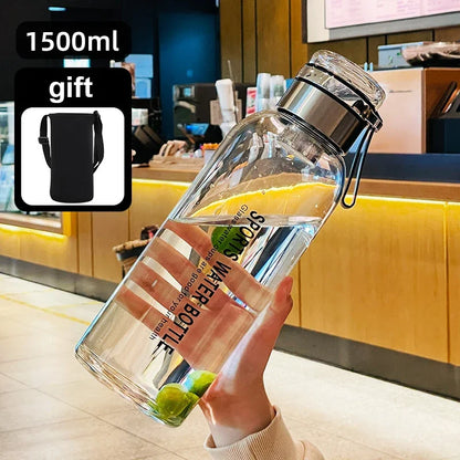 Large Capacity Glass Cold Drinks Bottle