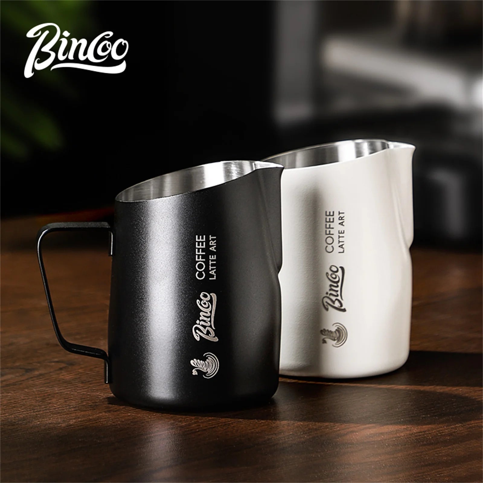 Milk Frothing Pitcher 420ml | Stainless Steel Latte Art Jug
