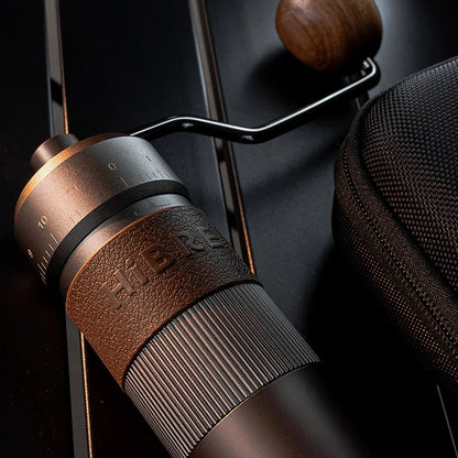HiBREW Manual Conical Burr Coffee Grinder