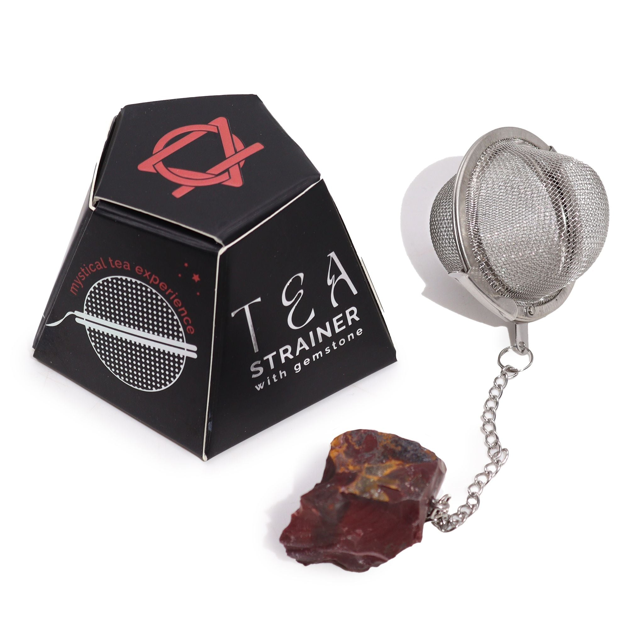 Mookaite Gemstone Tea Strainer | Ember & Olive - Ember & Olive Coffee Co.®