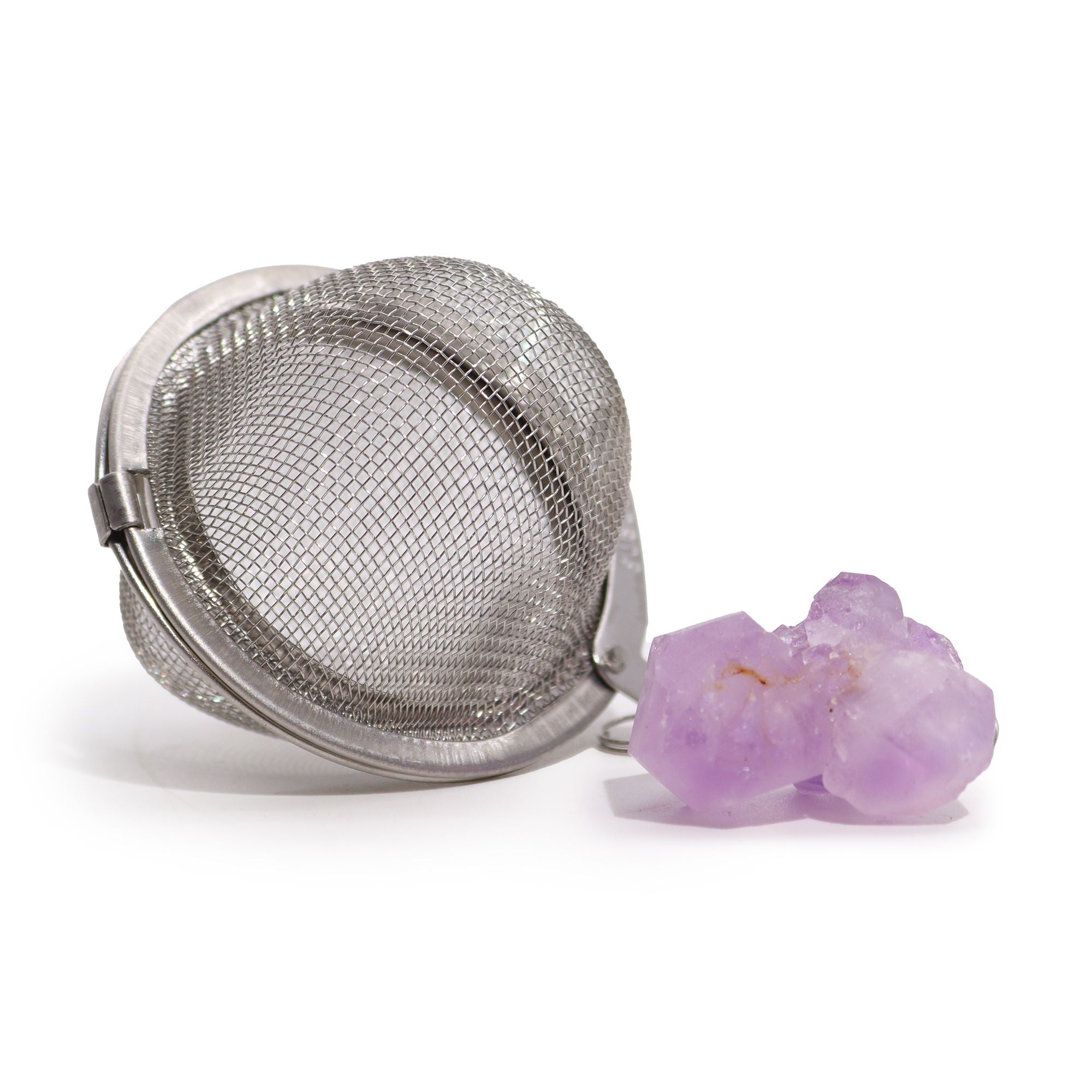 Amethyst Cluster Gemstone Tea Strainer | Ember & Olive - Ember & Olive Coffee Co.®