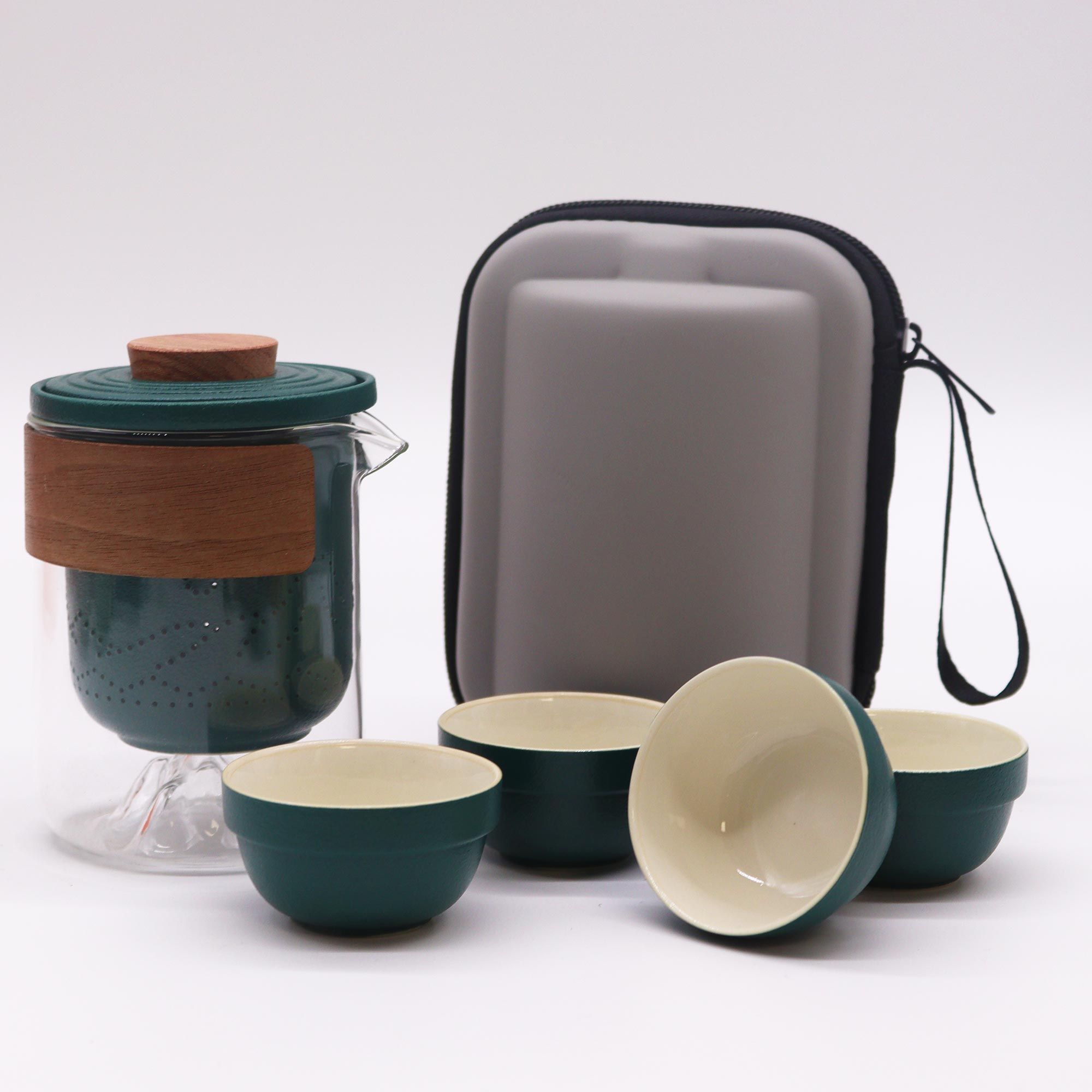 Travel Mountain Teapot Set – Four Friends Travel Pack