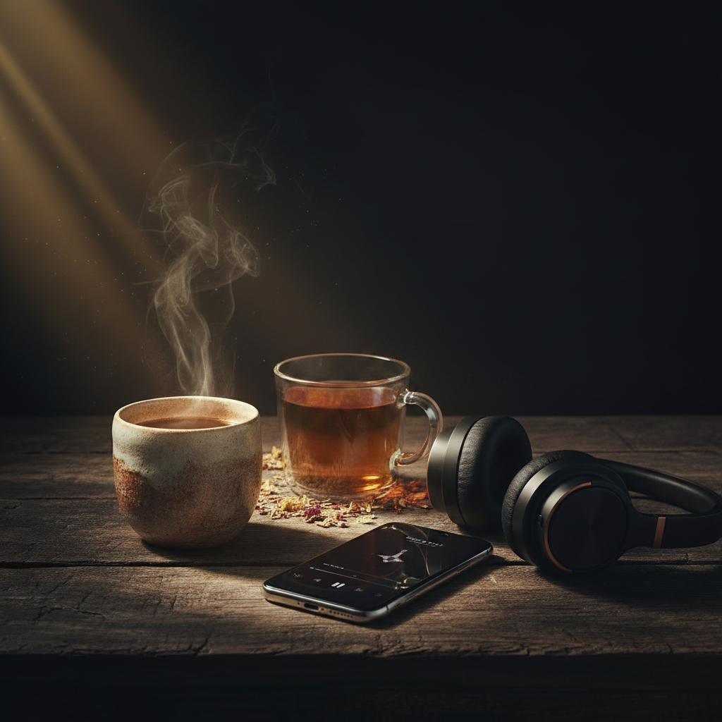 Brew, tea and music — no labels