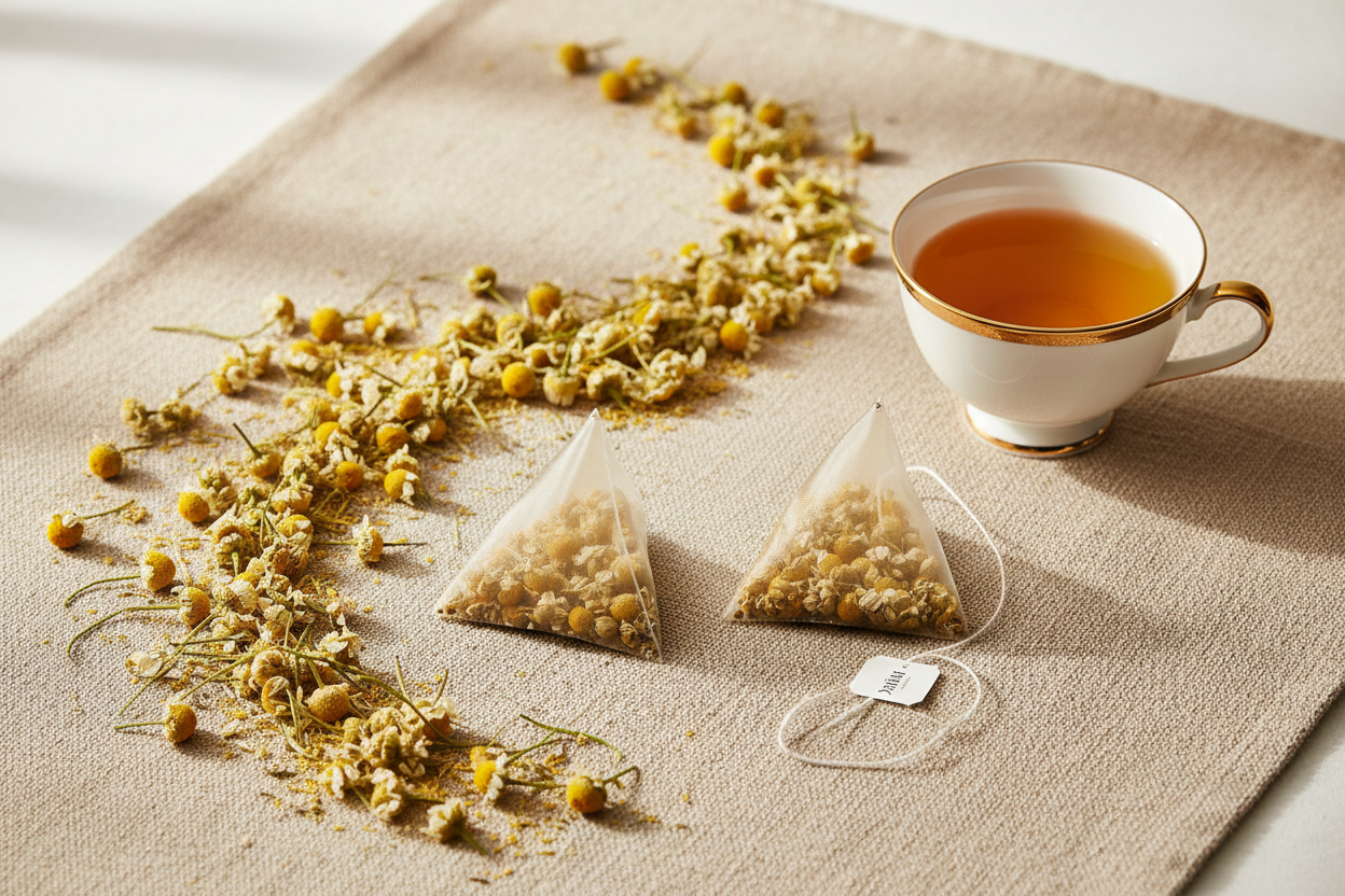 Chamomile Loose Leaf & Pyramid Teabags