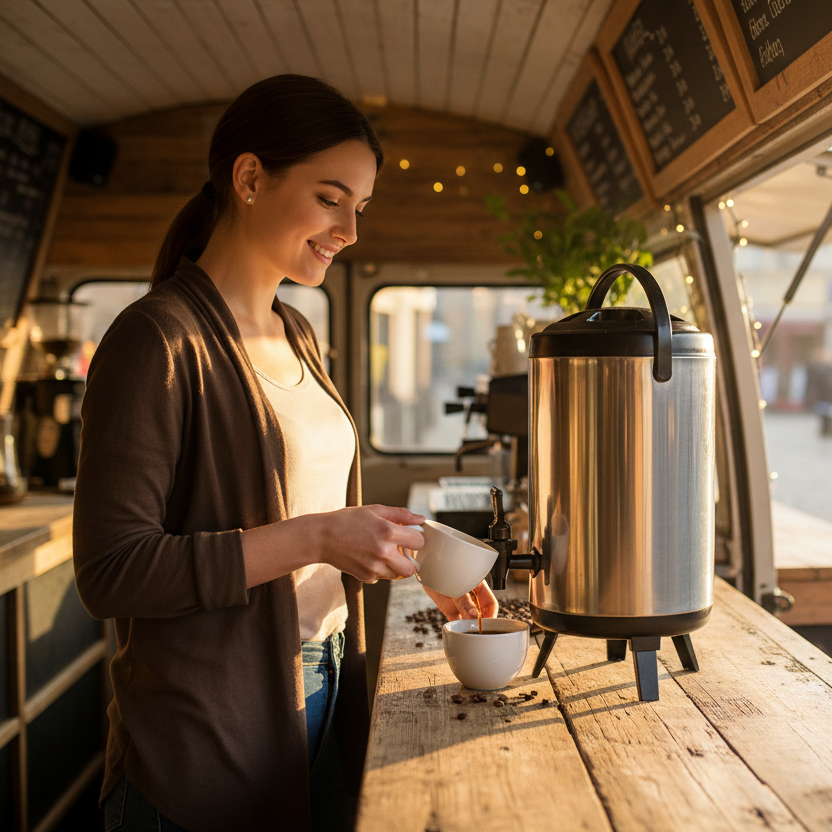 Coffee Van Beverage Dispenser