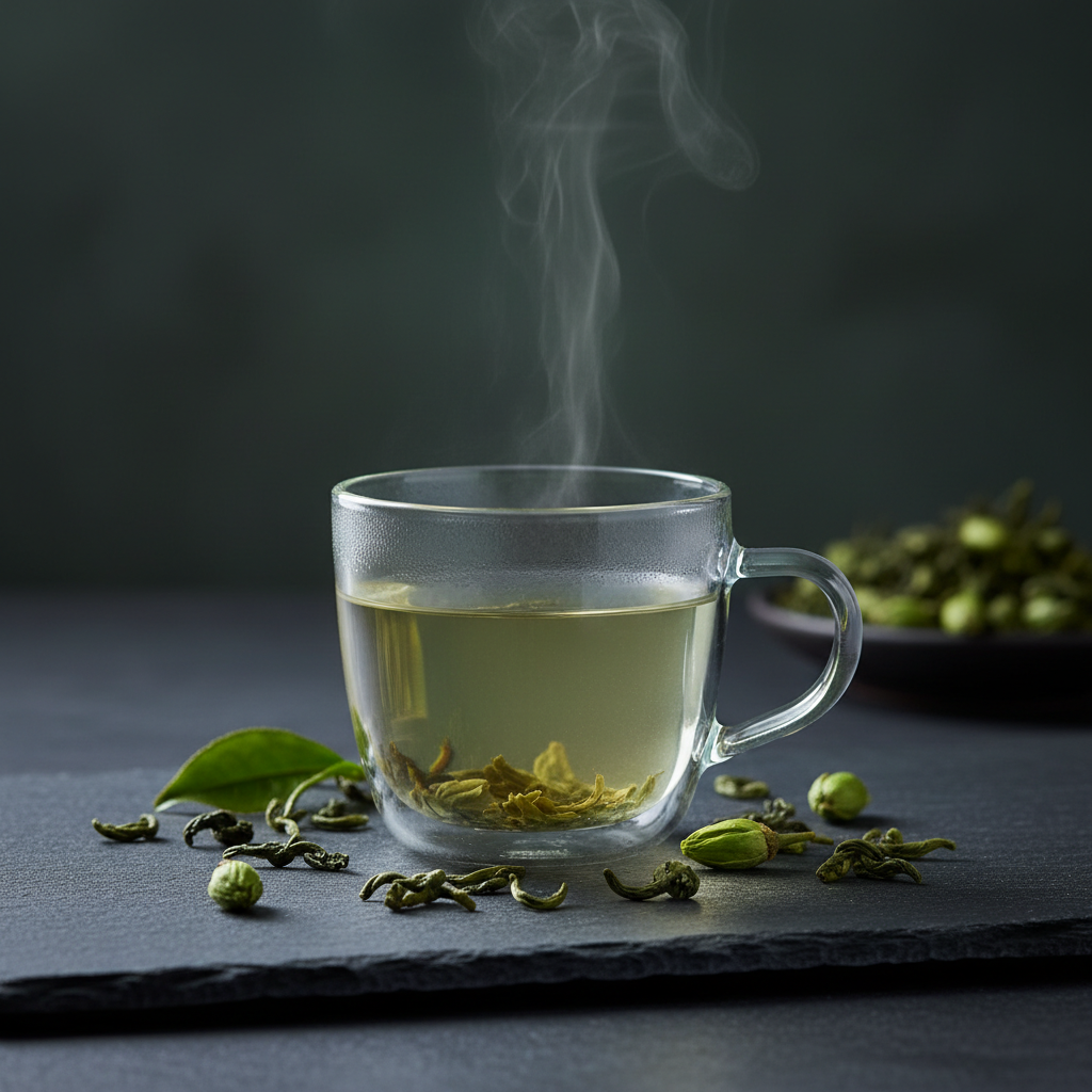 Emerald Tip Green Tea Cup