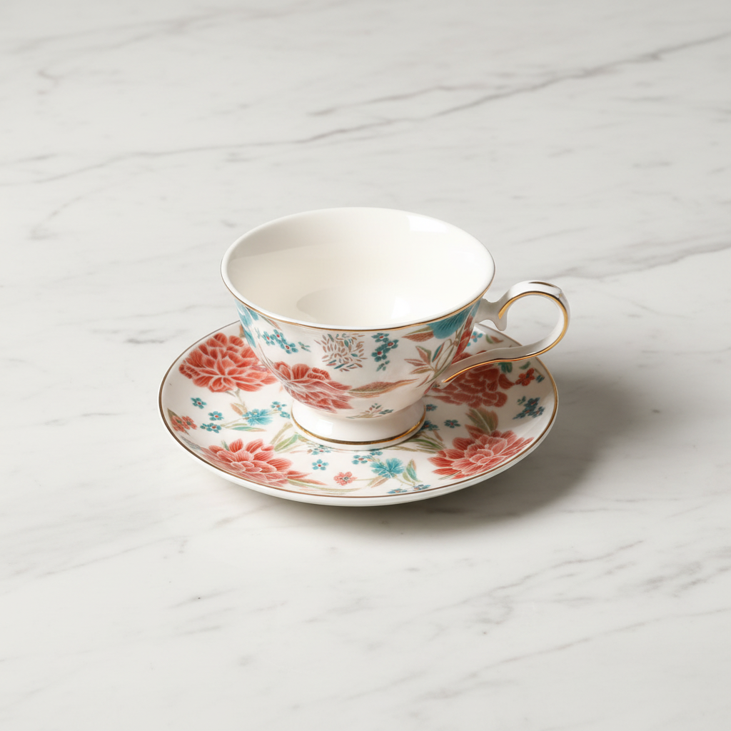 Flat lay marble