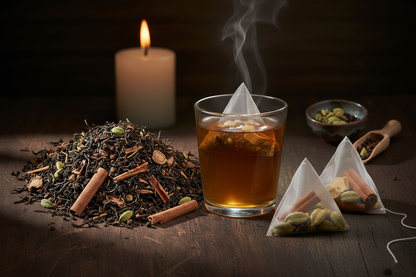 Indian Spiced Chai — Loose Leaf & Pyramid Teabags