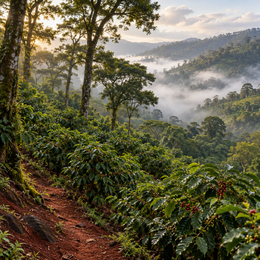 Ember & Olive Coffee Co.® Fresh Roasted Coffee Beans – Ethiopia Limu Specialty | Wild Heirloom
