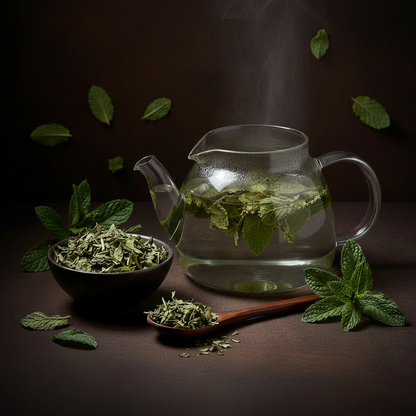 Peppermint Loose Leaf No Labels
