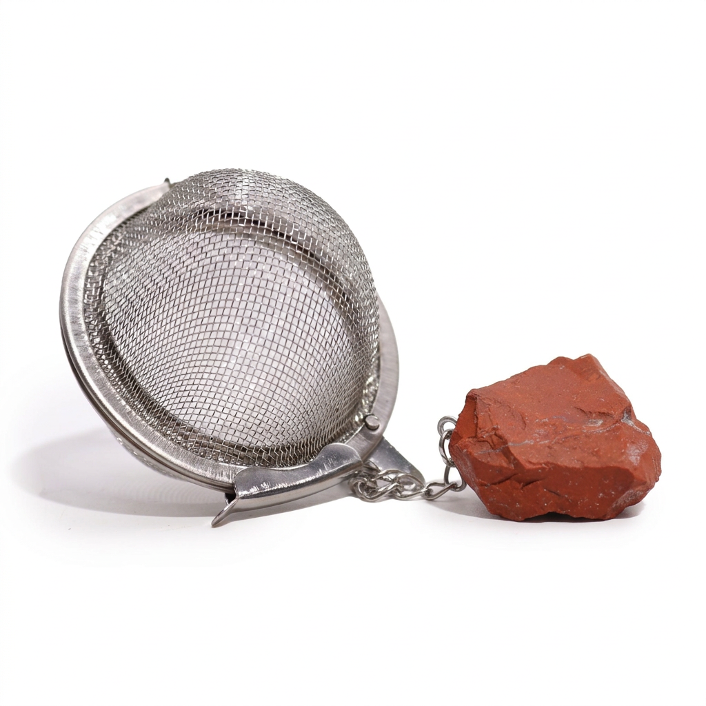 Red Jasper Gemstone Tea Strainer | Ember & Olive - Ember & Olive Coffee Co.®